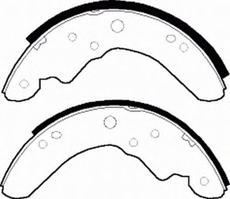 FERODO FSB387 Brake Shoe Set